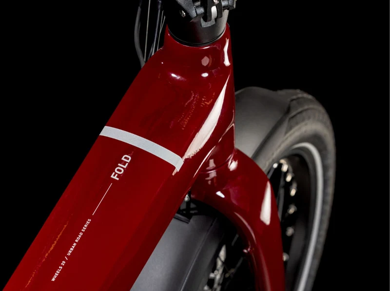 Cube Fold Hybrid 500 Wh E-Bike 20" merlotred´n´reflex one size