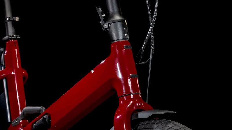 Cube Fold Hybrid 500 Wh E-Bike 20" merlotred´n´reflex one size