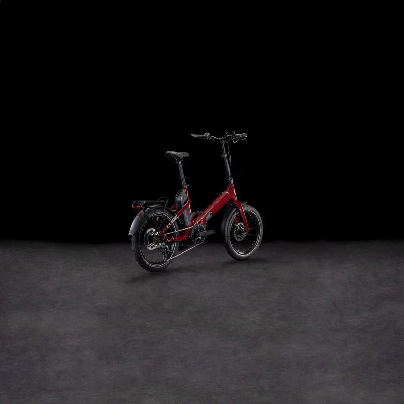 Cube Fold Hybrid 500 Wh E-Bike 20" merlotred´n´reflex one size