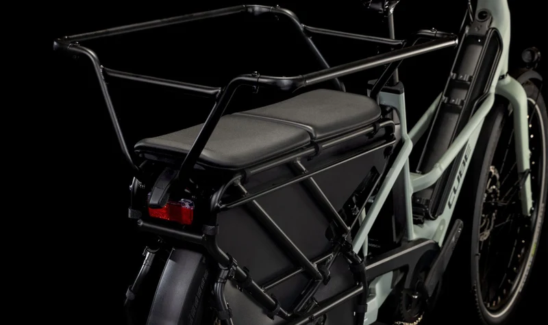 Cube Longtail Sport Hybrid Family 725 Wh E-Lastenrad 26" swampgrey´n´reflex one size