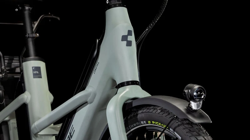 Cube Longtail Sport Hybrid Family 725 Wh E-Lastenrad 26" swampgrey´n´reflex one size