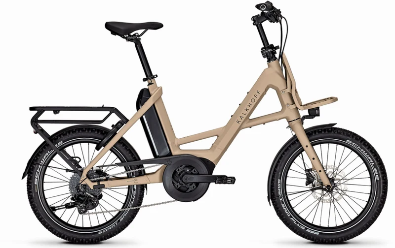 Kalkhoff Entice C.B Excite+ 545 Wh E-Kompaktrad 20" sandstone matt one size/48 cm