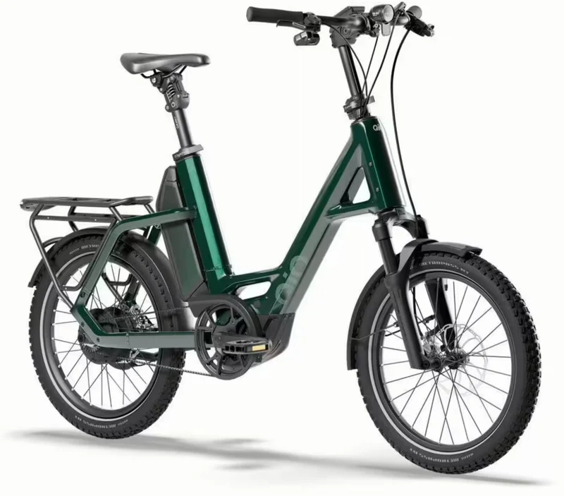 QiO Compact CXNINEx 800 Wh E-Kompaktrad 20" forest green 48 cm
