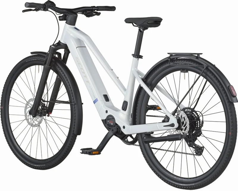 Scott Passage 20 Slope 400 Wh E-Bike Trapez 28" bianco white