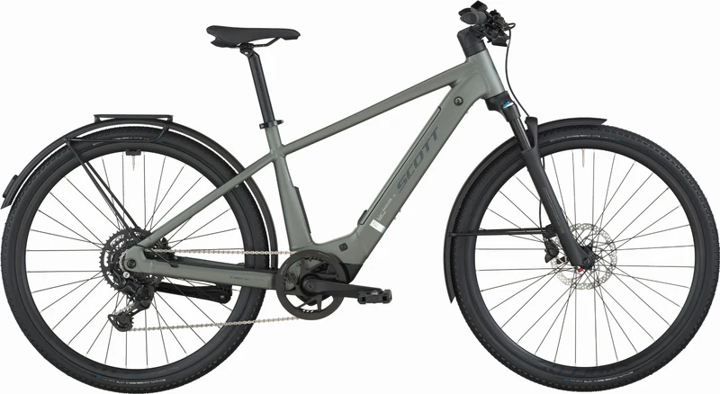 Scott Passage 20 400 Wh E-Bike Diamant 28" highland green