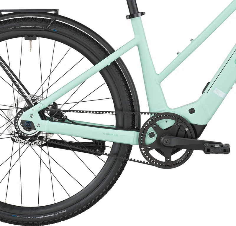Scott Passage 10 Belt Slope 400 Wh E-Bike Trapez 28" mint green