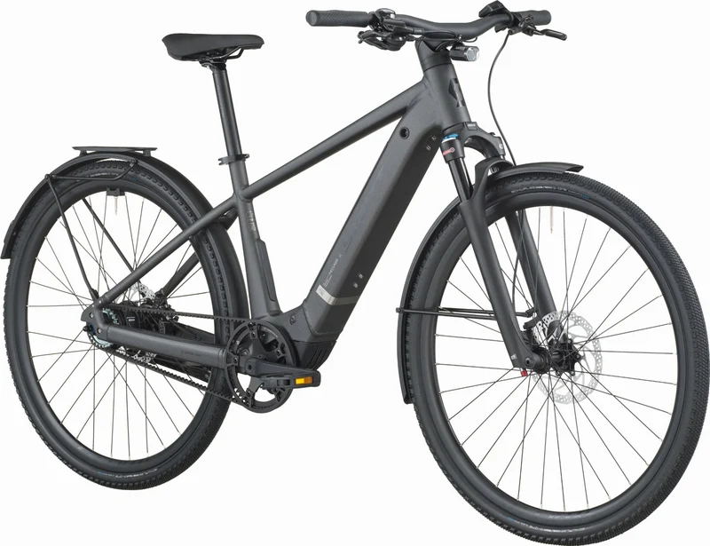 Scott Passage 10 Belt 400 Wh E-Bike Diamant 28" midnight grey