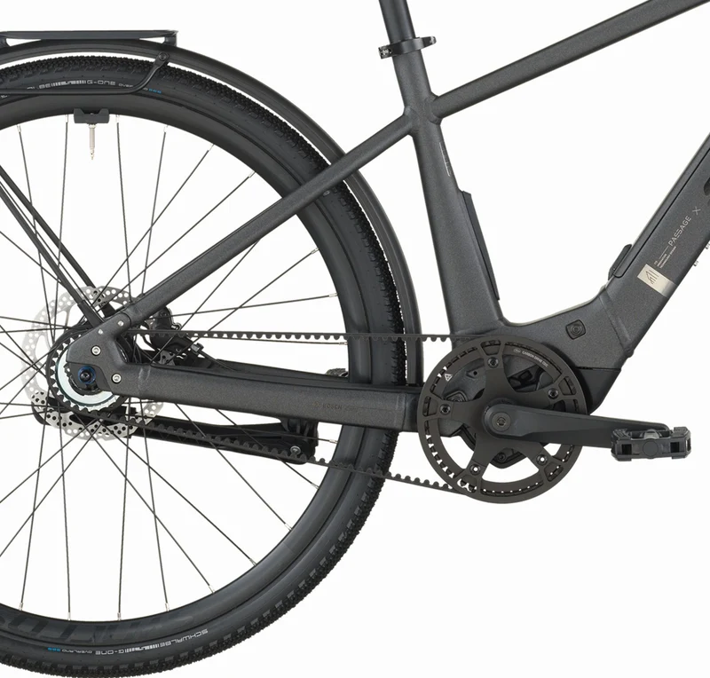 Scott Passage 10 Belt 400 Wh E-Bike Diamant 28" midnight grey