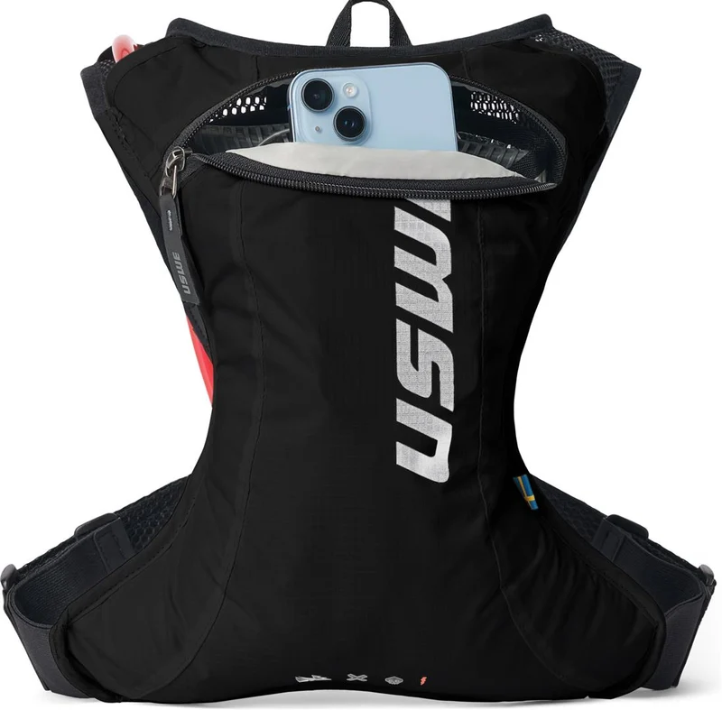 Uswe Race 2.0 Rucksack inkl. Trinksystem schwarz
