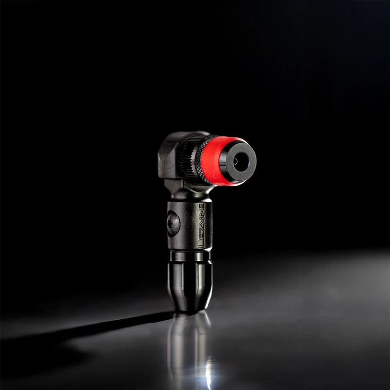 Lezyne ABS Pro Clik™ Pumpenkopf inkl. 2x Schwalbe Clik Valve® Ventilkernen schwarz
