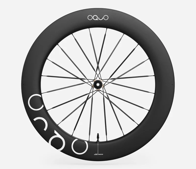 Oquo Hinterrad Rennrad RA80LTD CS Shimano HG Schwarz
