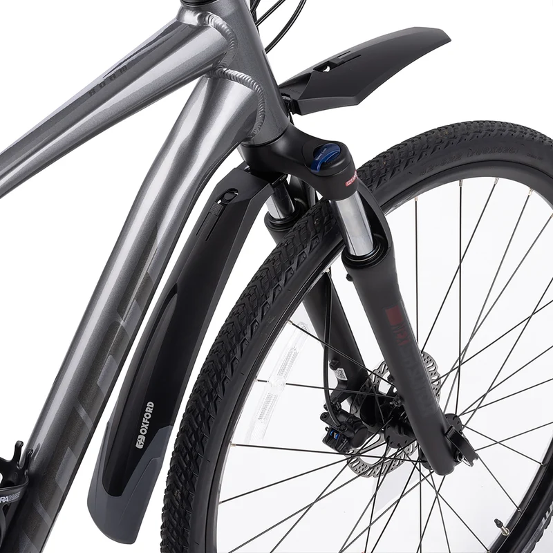 Oxford Mudstop MTB Vorderrad-Schutzblech 26/27.5/29 Schwarz