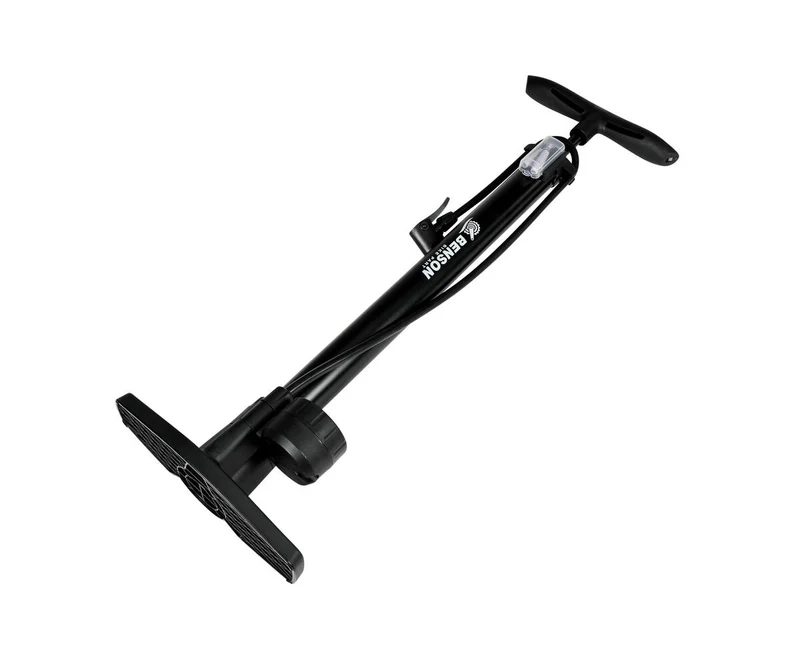 Fahrradpumpe 120 PSI, Manometer, 65 cm Schlauch, Presta-/Schraderventile
