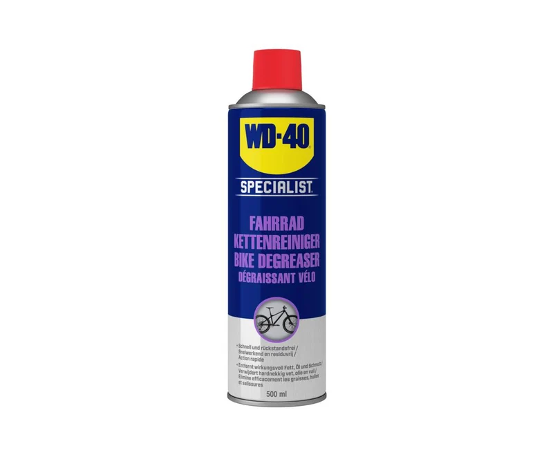 WD-40 Kettenreiniger 500ml - Entfernt gründlich Fett und Schmutz von Ketten