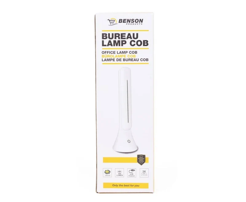 COB-Schreibtischlampe: Dimmbar, verstellbar, 200 Lumen, Magnetfuß