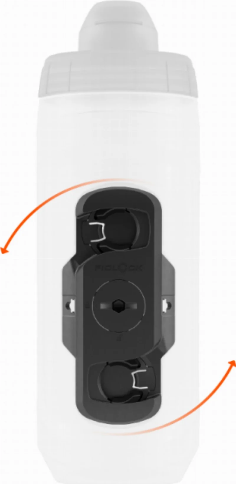Fidlock Twist Linksdrehender Ersatz-connector für magnet-mechanische Flaschenhaltersysteme schwarz