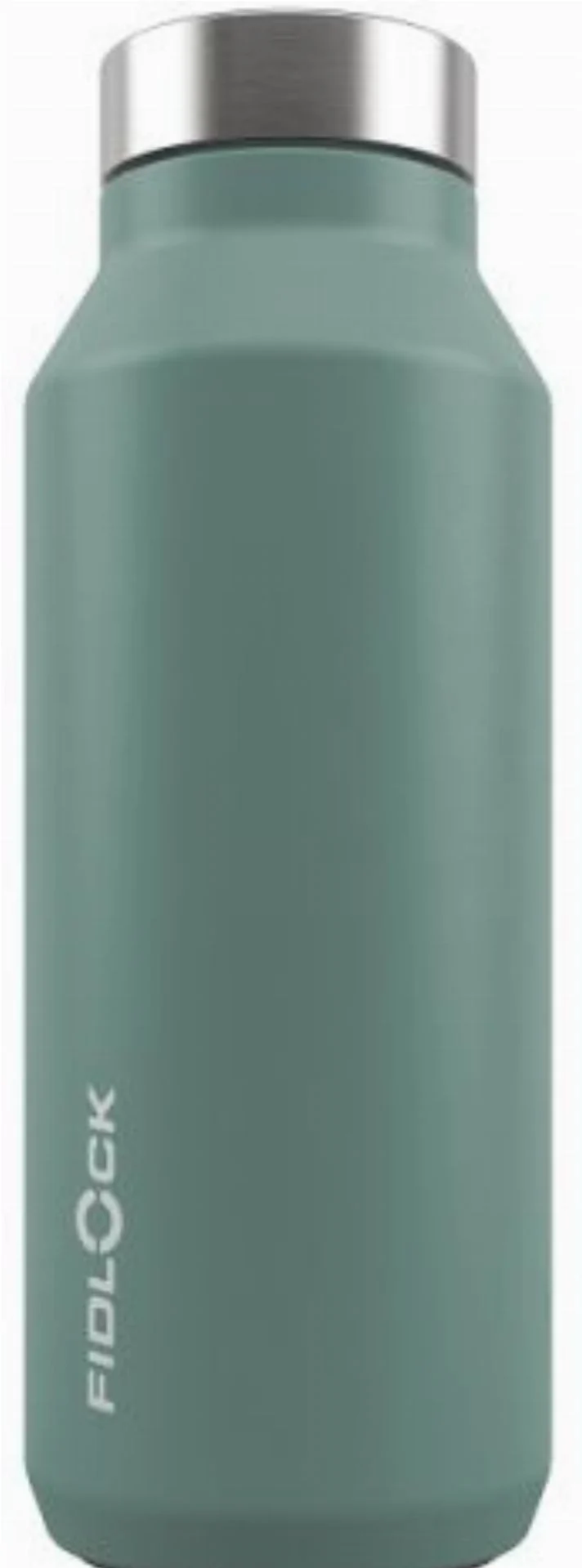 Fidlock Twist Steel Trinkflasche inkl. magnet-mechanischem Flaschenhaltersystem für Fahrradrahmen 500 ml