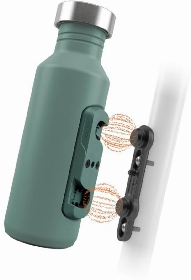 Fidlock Twist Single Steel Trinkflasche für magnet-mechanisches Flaschenhaltersystem 600 ml