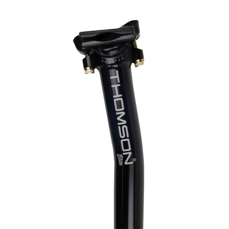 Sattelstütze Thomson Elite 250mm 16mm Versatz Aluminium Schwarz