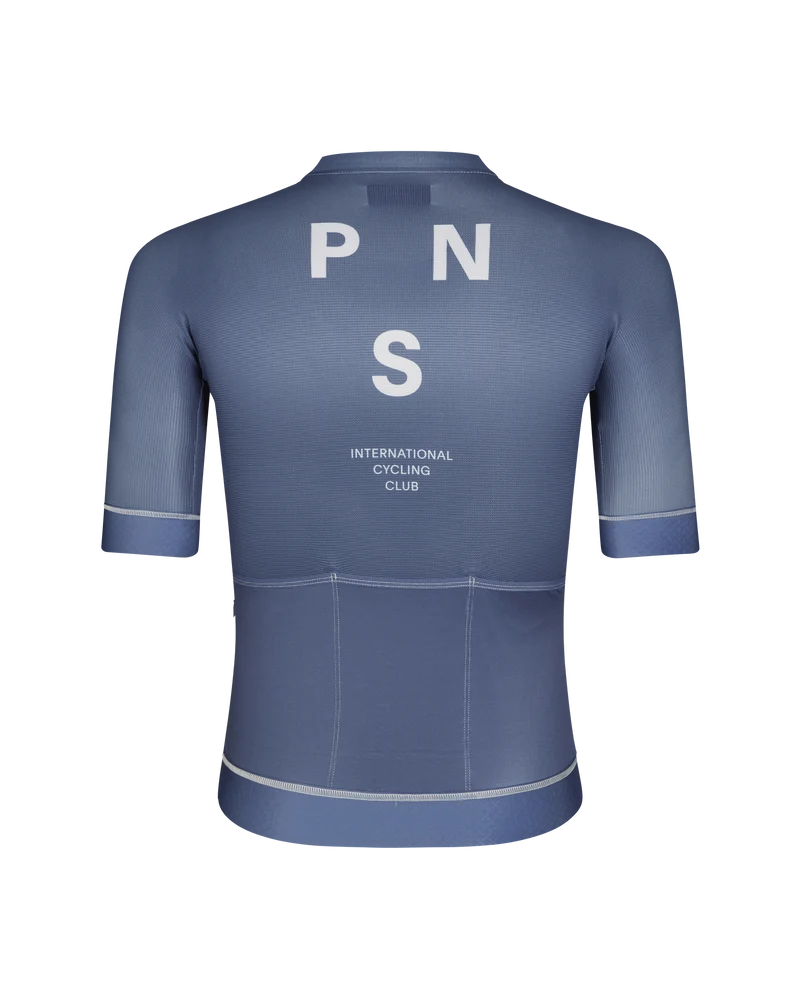 Pas Normal Studios Kurzarm Trikot Mechanism Herren Light Indigo