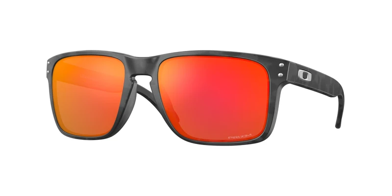 Oakley Holbrook XL Sonnenbrille Matte Black Camo Gläser Prizm Ruby