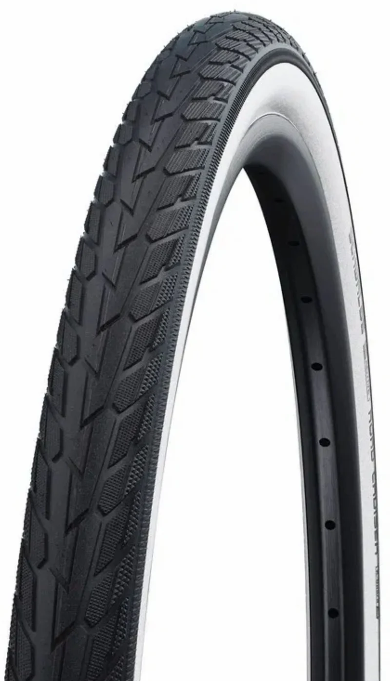 Schwalbe Road Cruiser K-Guard, Active Line, Tube Drahtreifen 27", Green whitewall 28/32-630