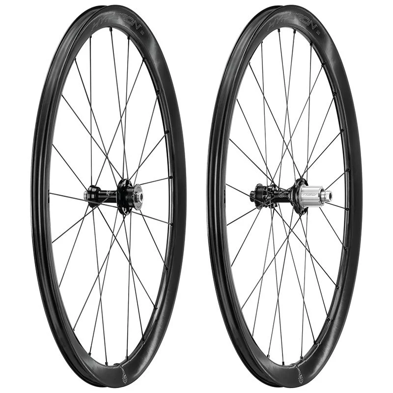 Laufradsatz Campagnolo Hyperon 2WF Tubeless Ready Scheibenbremse Center Lock N3W Carbon Schwarz