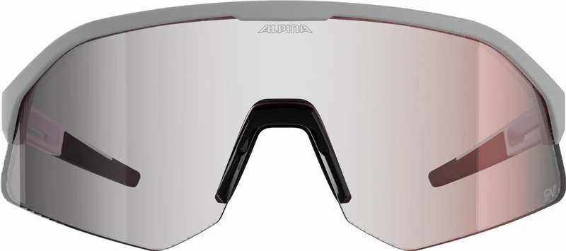 Alpina Sonic HR M QV Sportbrille white matt/quattro/variofl.mirror+ rainb. one size