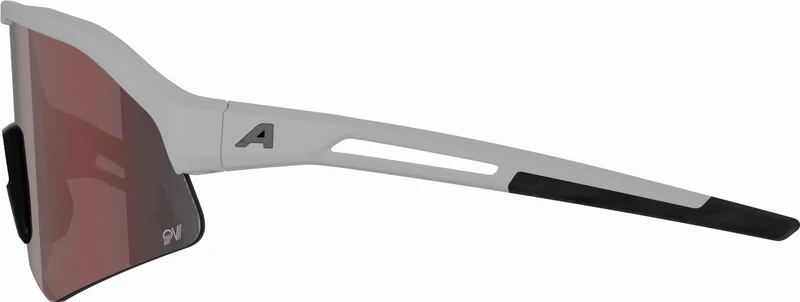 Alpina Sonic HR M QV Sportbrille white matt/quattro/variofl.mirror+ rainb. one size