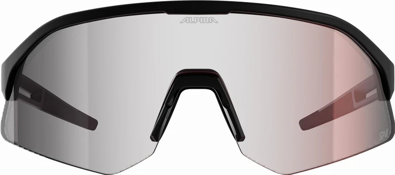 Alpina Sonic HR M QV Sportbrille black matt/quattro/variofl.mirror+ rainb. one size