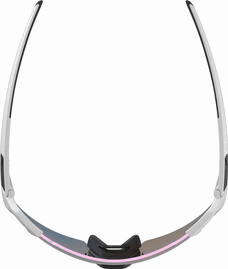 Alpina Turbo Air Q-Lite Sportbrille white gloss/mirror pink one size