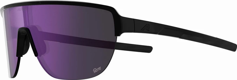 Alpina Ram 2.0 Q-Lite Sportbrille black gloss/mirror purple one size