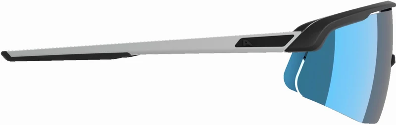 Alpina Turbo Pro Q Sportbrille black-white mat/blue one size