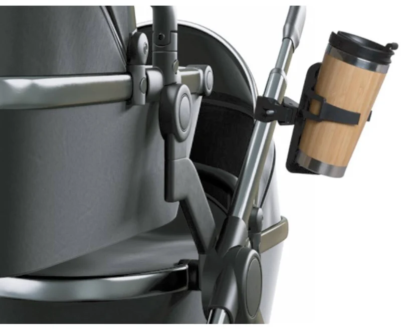 Flexibler Flaschenhalter für Fahrrad/Kinderwagen – Passt für alle Größen, schnell zu befestigen