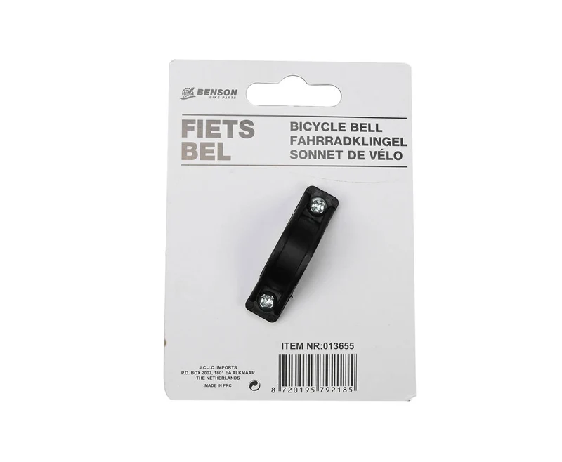 Fahrradklingel 54mm Schwarz - Sicher und stilsicher unterwegs in Stadt und Land