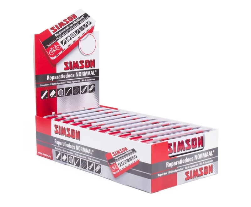 Simson Reparaturset - 12 Flicken, ideal für die Fahrradreifenreparatur