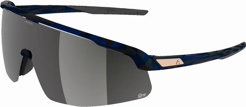 Alpina Turbo Pro Q-Lite Sportbrille havanna black/mirror silver one size