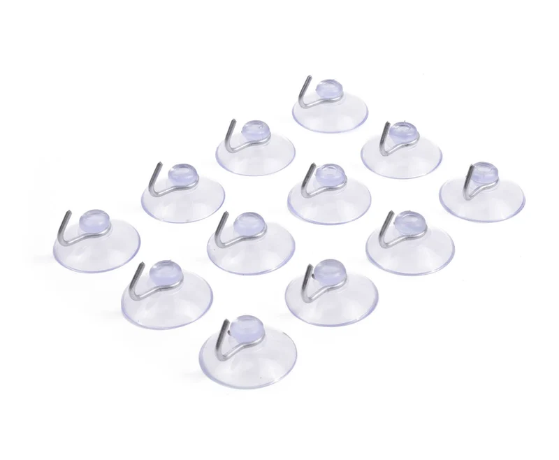 12x Ø30 mm Saugnapf-Haken-Set – für Handtücher & mehr, wiederverwendbar