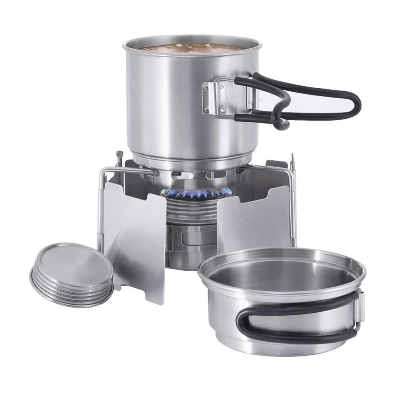 Tatonka Alcohol Burner Set Spirituskocher-Kochset 0,5 l