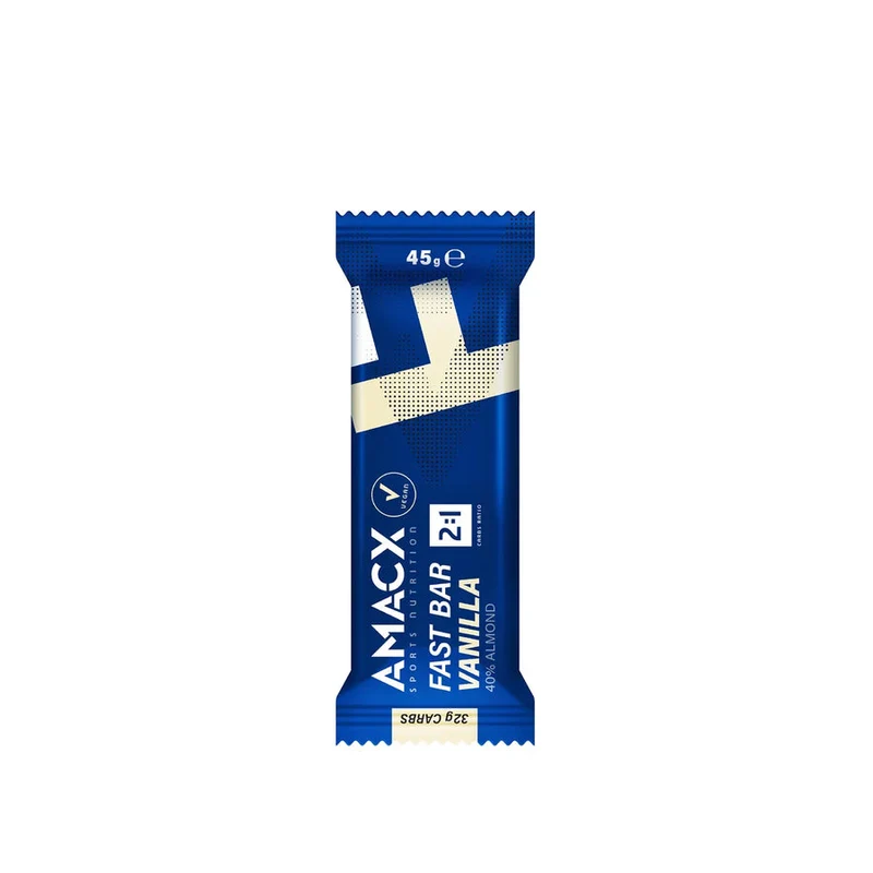 Energieriegel Amacx Fast Bar Vanille Box 12stk Blau
