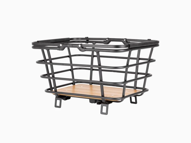 AtranVelo Fahrradzubehör Fahrradkorb Epic Shopper mit AVS-System schwarz 29x40x20 cm - Anhänger