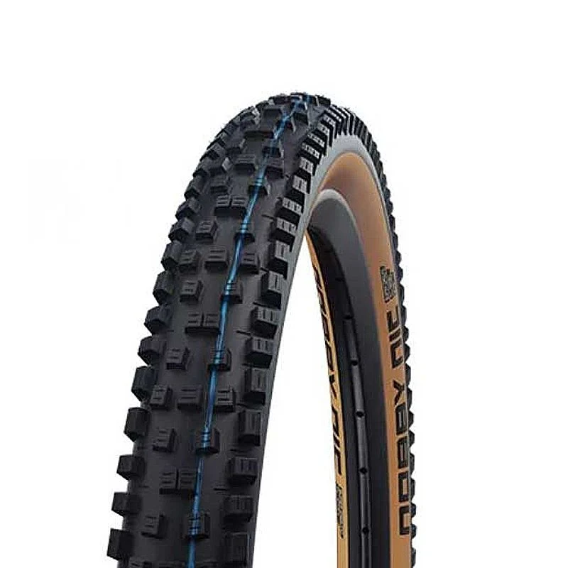 Reifen Schwalbe Nobby Nic HS602 Evolution Super Trail Addix SpeedGrip Tubeless Faltbar Schwarz/Braun