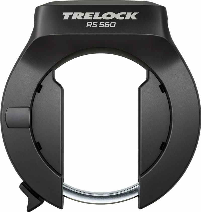 Trelock RS 560 AZ Standard + ZR 355 100/6 inkl. Einsteckkette + Satteltasche Rahmenschloss schwarz