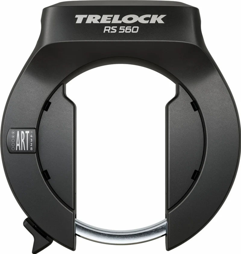 Trelock RS 560 NAZ Standard + ZR 355 100/6 inkl. Einsteckkette + Satteltasche Rahmenschloss schwarz