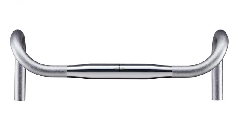 Ritchey Classic Neo Classic Drop Lenker 31,8 mm, 42 cm Breite, 128 mm Drop, 73 mm Reach, 0° Backsweep, hochglanzpoliertes Silber, Aluminium 6061, kompatibel mit Aerolenkern