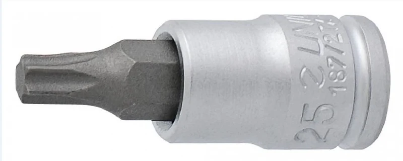 Unior Schraubendrehereinsatz 1/4" mit TX-Profil 8 187/2TX