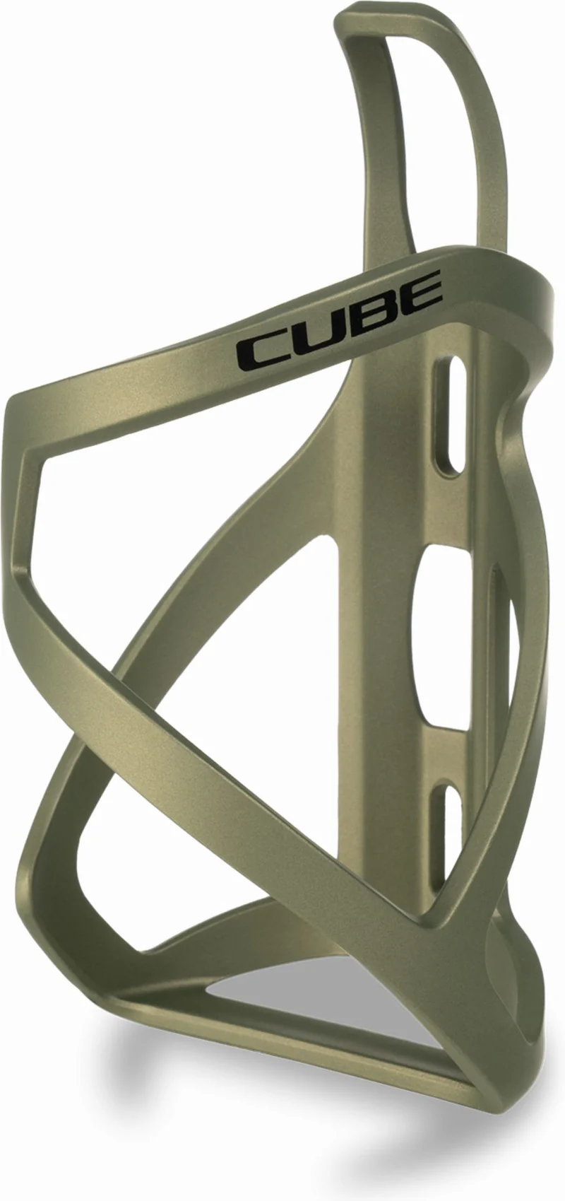 Cube Flaschenhalter HPP Left-Hand Sidecage matt reed green´n´black