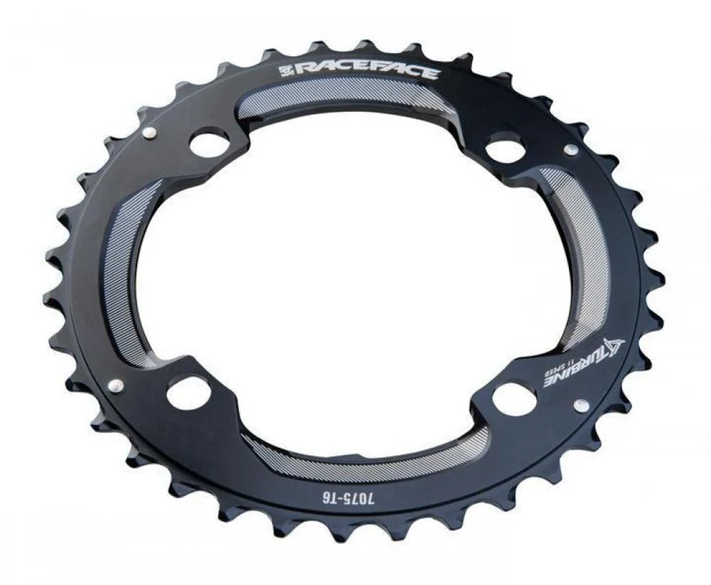 Race Face Turbine Kettenblatt 64 BCD, 28 Z., 11-fach, schwarz - leicht & steif für präzise Schaltperformance