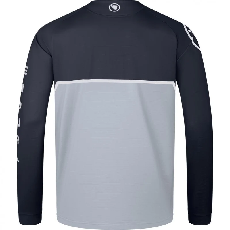 Endura SingleTrack Core Printed MTB Langarmshirt schwarz Größe L