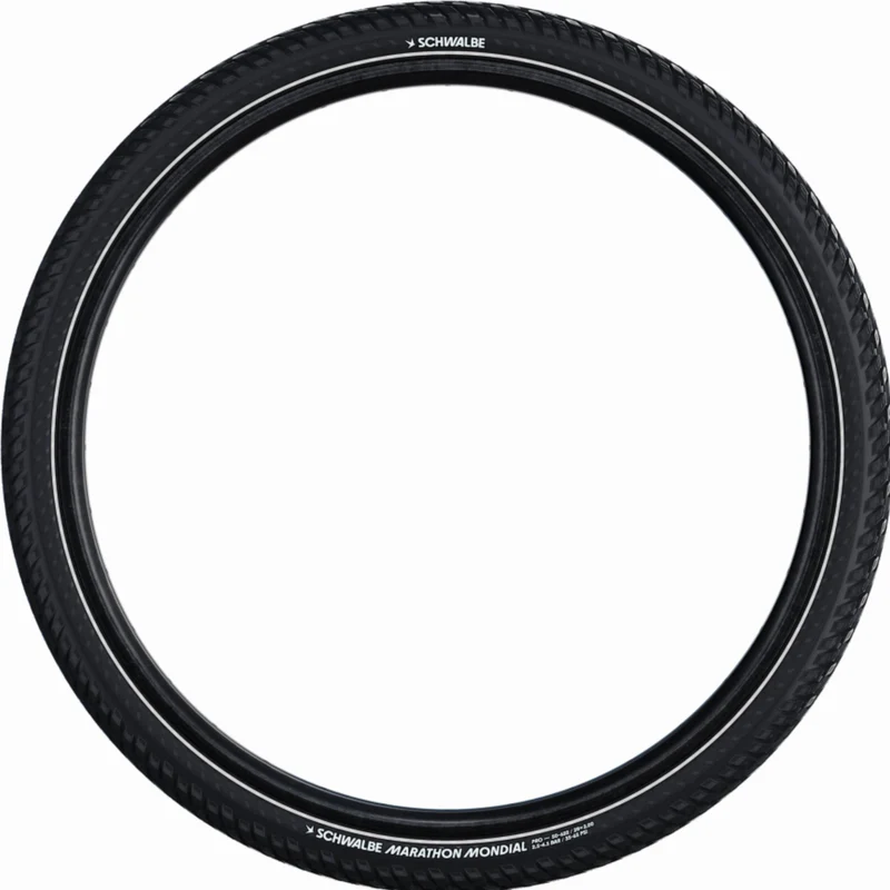 Schwalbe Marathon Mondial RaceGuard, Performance Line, Tube E-Bikes Drahtreifen 28", Addix black-reflex